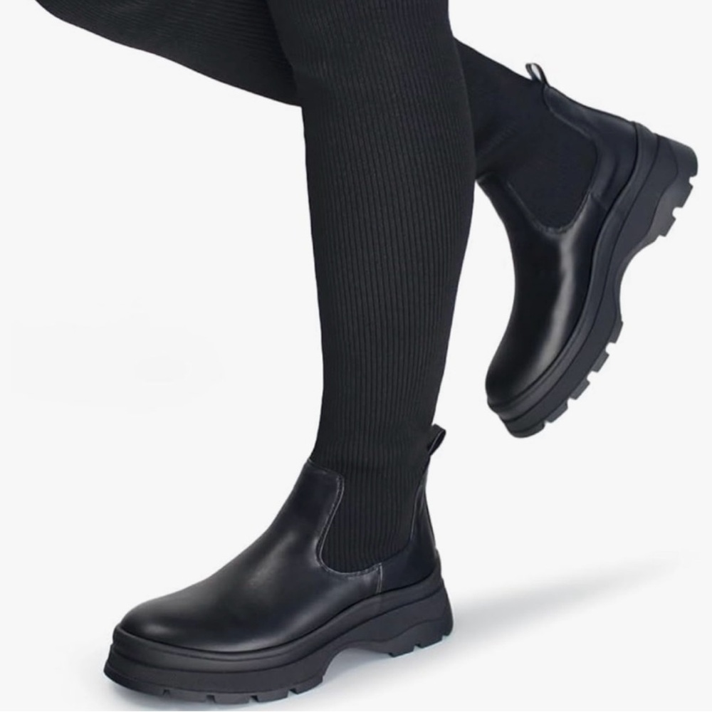 Zara Over the knee Sock Boots